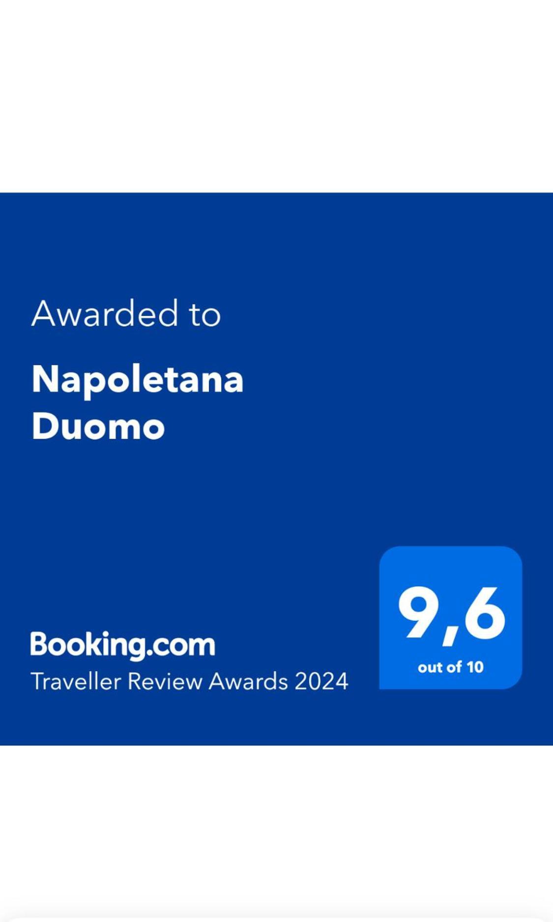 Apartamento Napoletana Duomo Nápoles Exterior foto